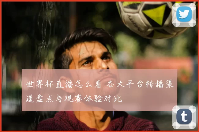 世界杯直播怎么看 各大平台转播渠道盘点与观赛体验对比